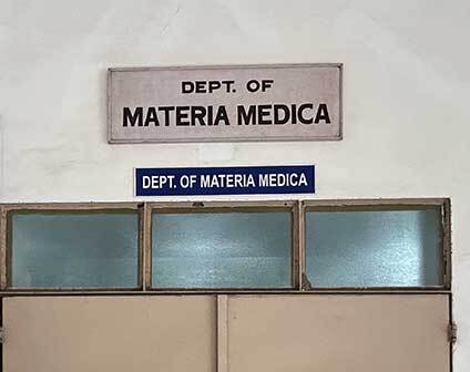 Homoeopathic Materia Medica